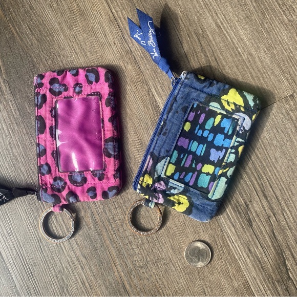 Leopard and Floral Print Keychain Pouches - Picture 2 of 5